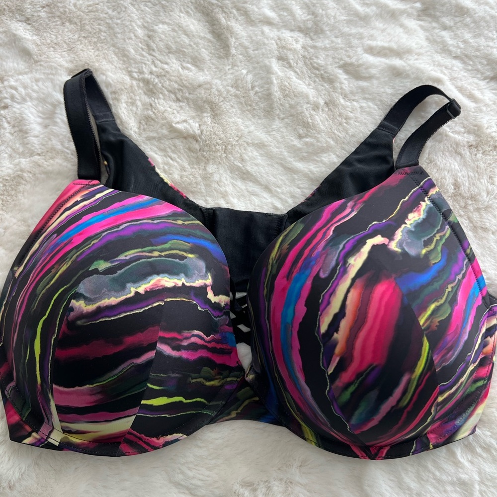 Torrid Vibrant Swirl Pattern Bra